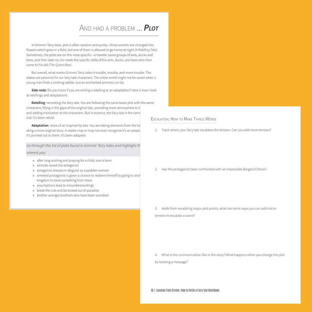 Lessons from Grimm Middle School Workbook (Lessons from Grimm Series) | PDF